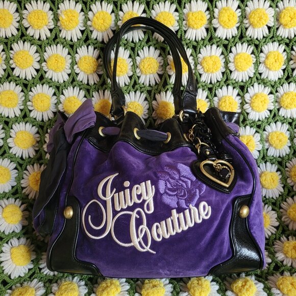 Juicy Couture Purple Velour Daydreamer - Picture 1 of 16